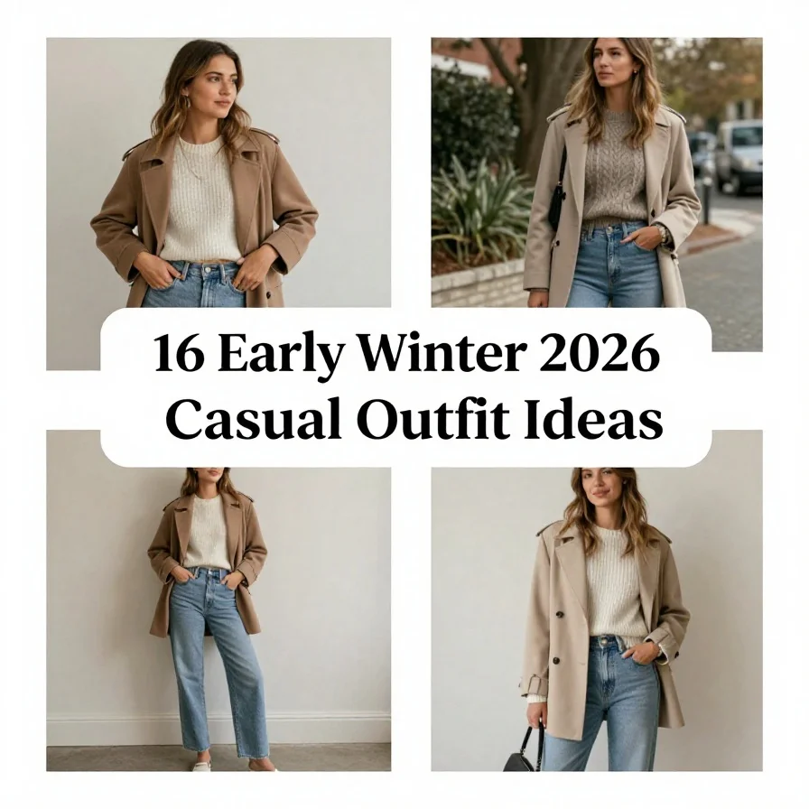 16 Early Winter 2026 Casual Outfit Ideas