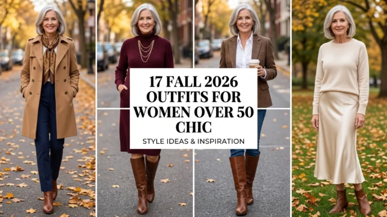 17 Fall 2026 Outfits for Women Over 50 Chic