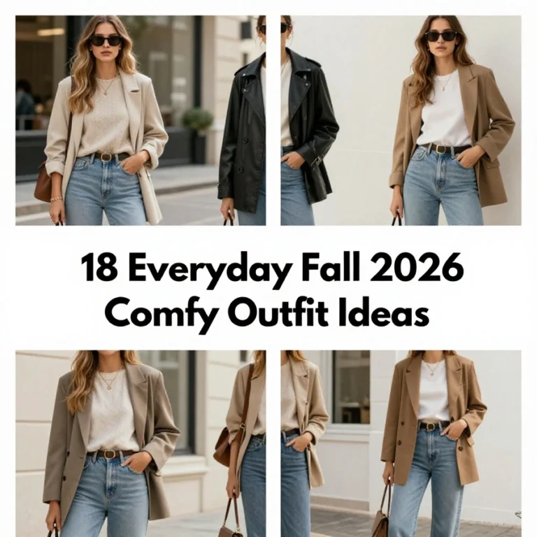 18 Everyday Fall 2026 Comfy Outfit Ideas