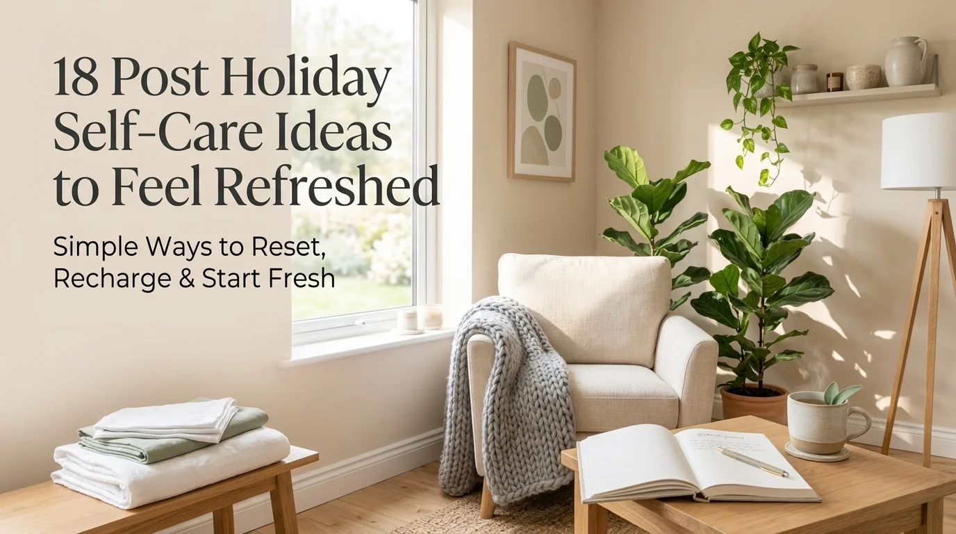 18 Post Holiday Self Care Ideas to Feel Refreshed
