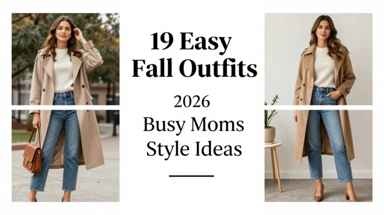 19 Easy Fall Outfits 2026 Busy Moms Style Ideas