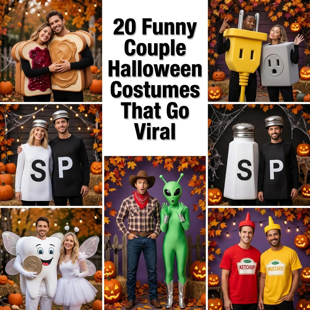 20 Funny Couple Halloween Costumes That Go Viral
