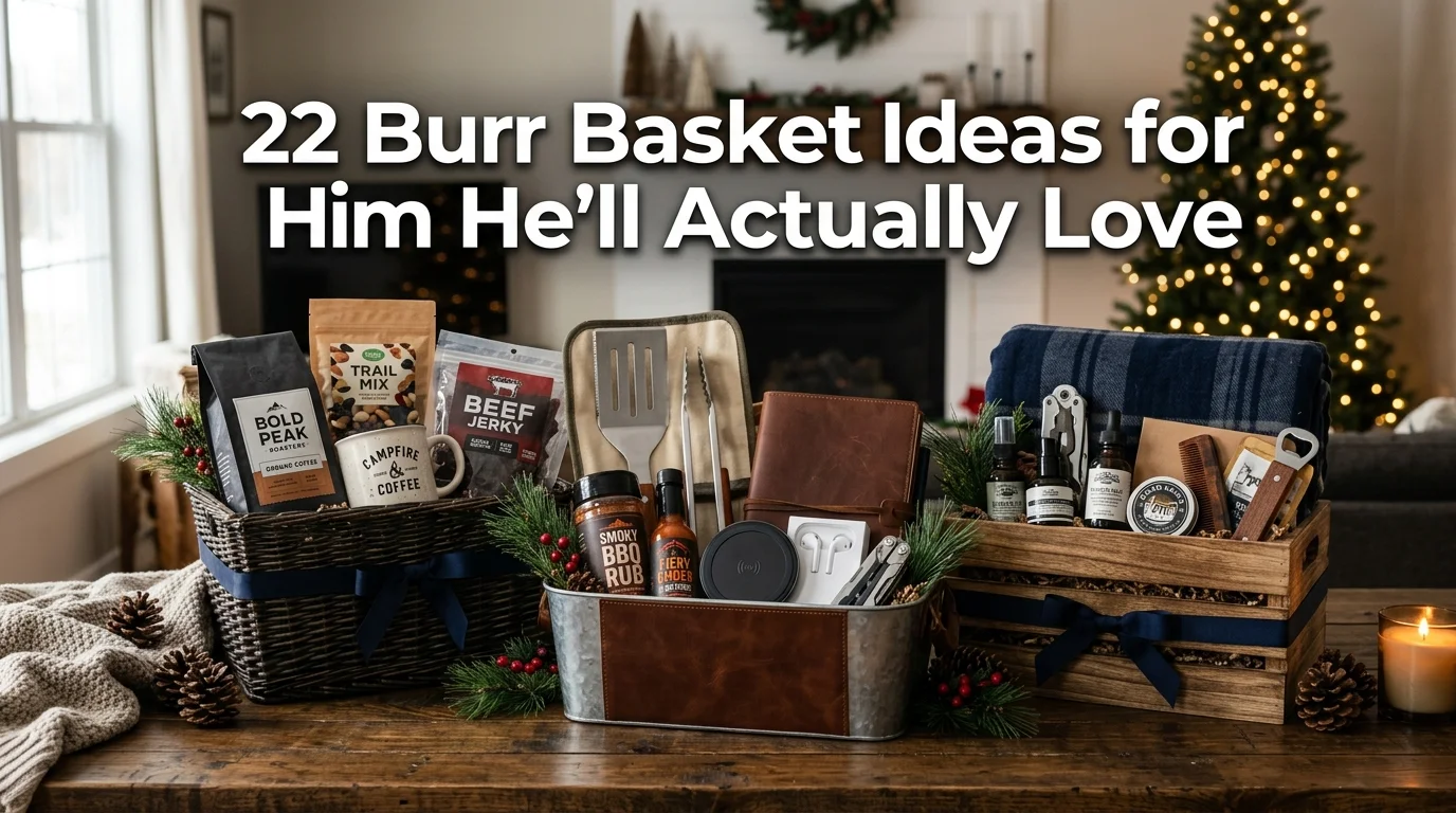 22 Burr Basket Ideas for Him He’ll Actually Love
