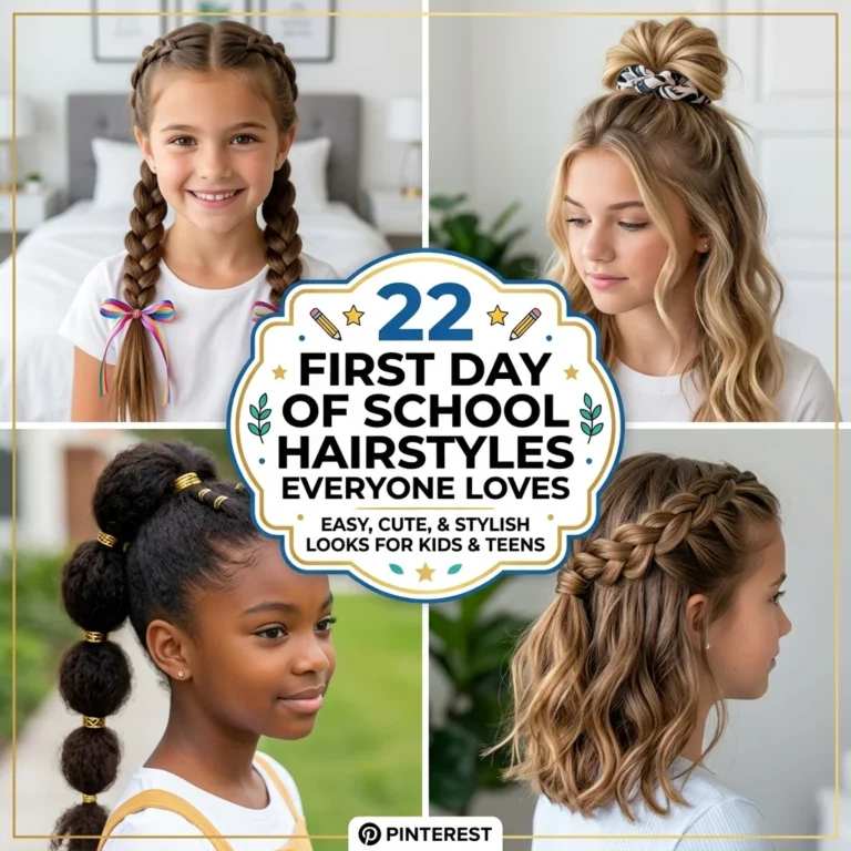 22 First Day of School Hairstyles Everyone Loves