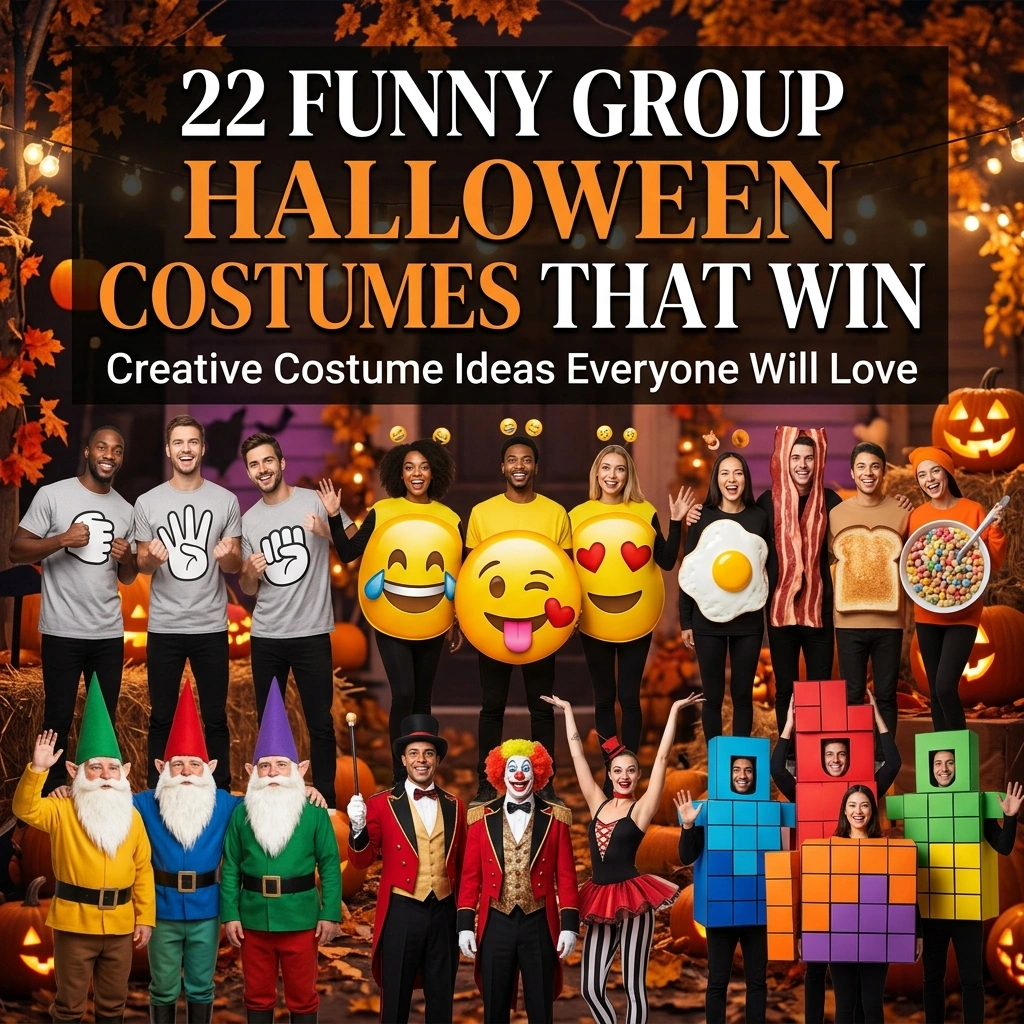 22 Funny Group Halloween Costumes That Win