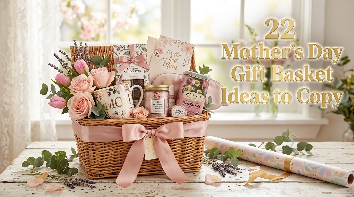 22 Mother’s Day Gift Basket Ideas to Copy