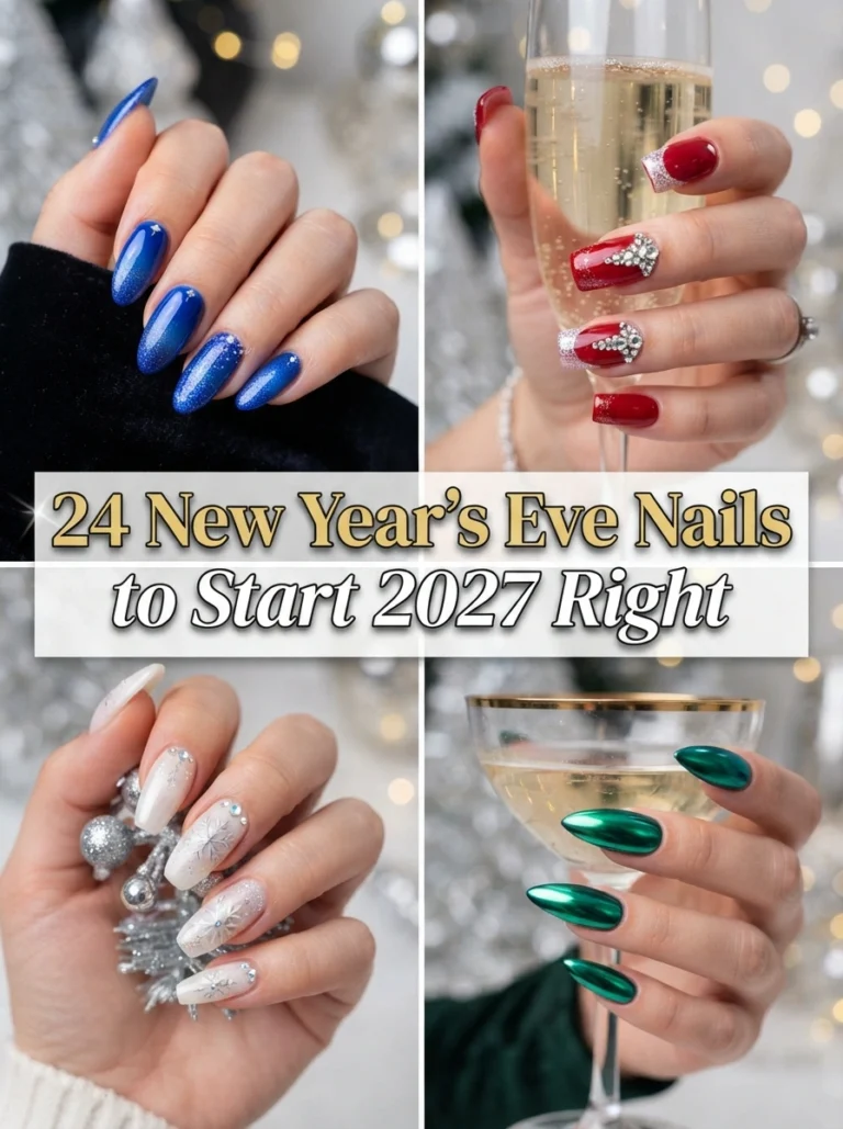 24 New Year’s Eve Nails to Start 2027 Right