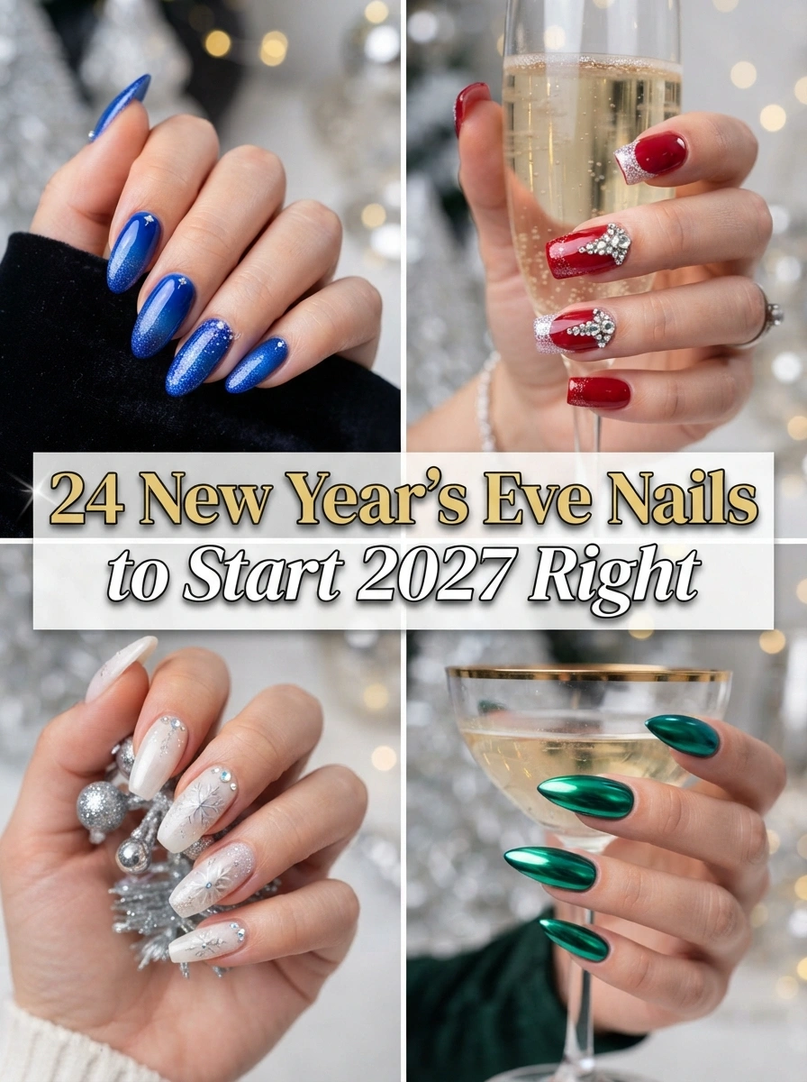 24 New Year’s Eve Nails to Start 2027 Right