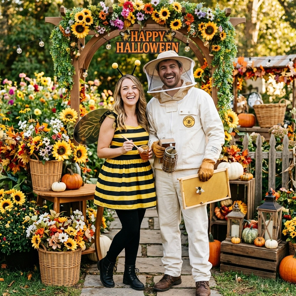 Bee & Beekeeper