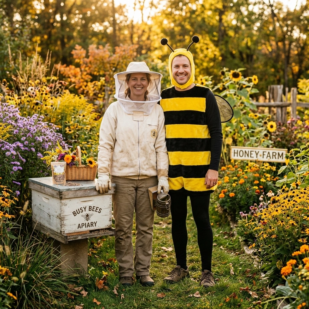 Bee & Beekeeper