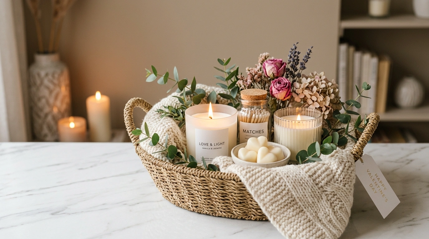 Candle Lover Basket