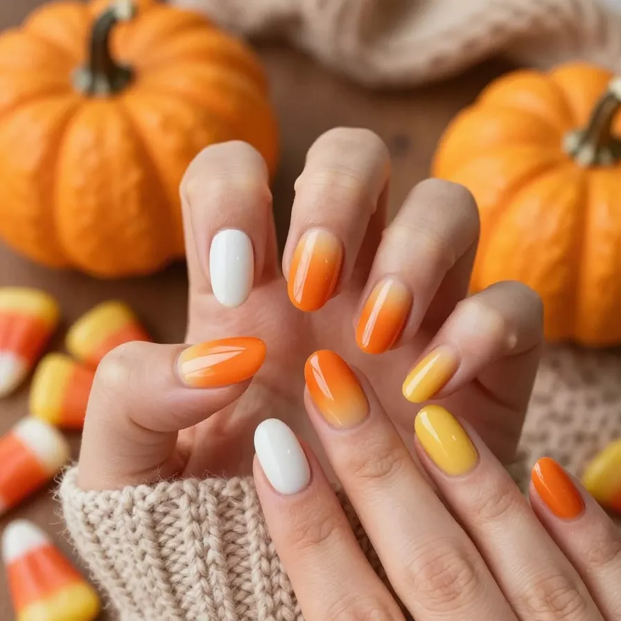 Candy Corn Ombre