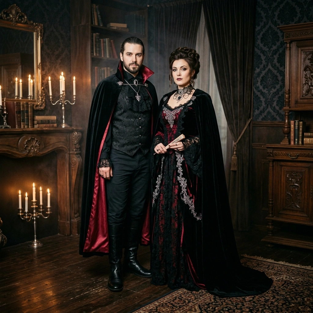 Classic Vampire Pair