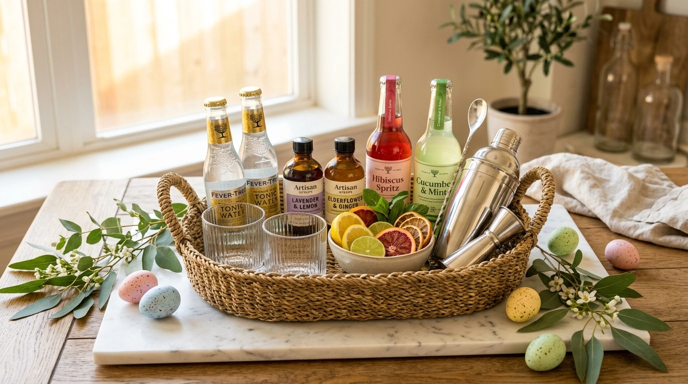Cocktail Mix Basket