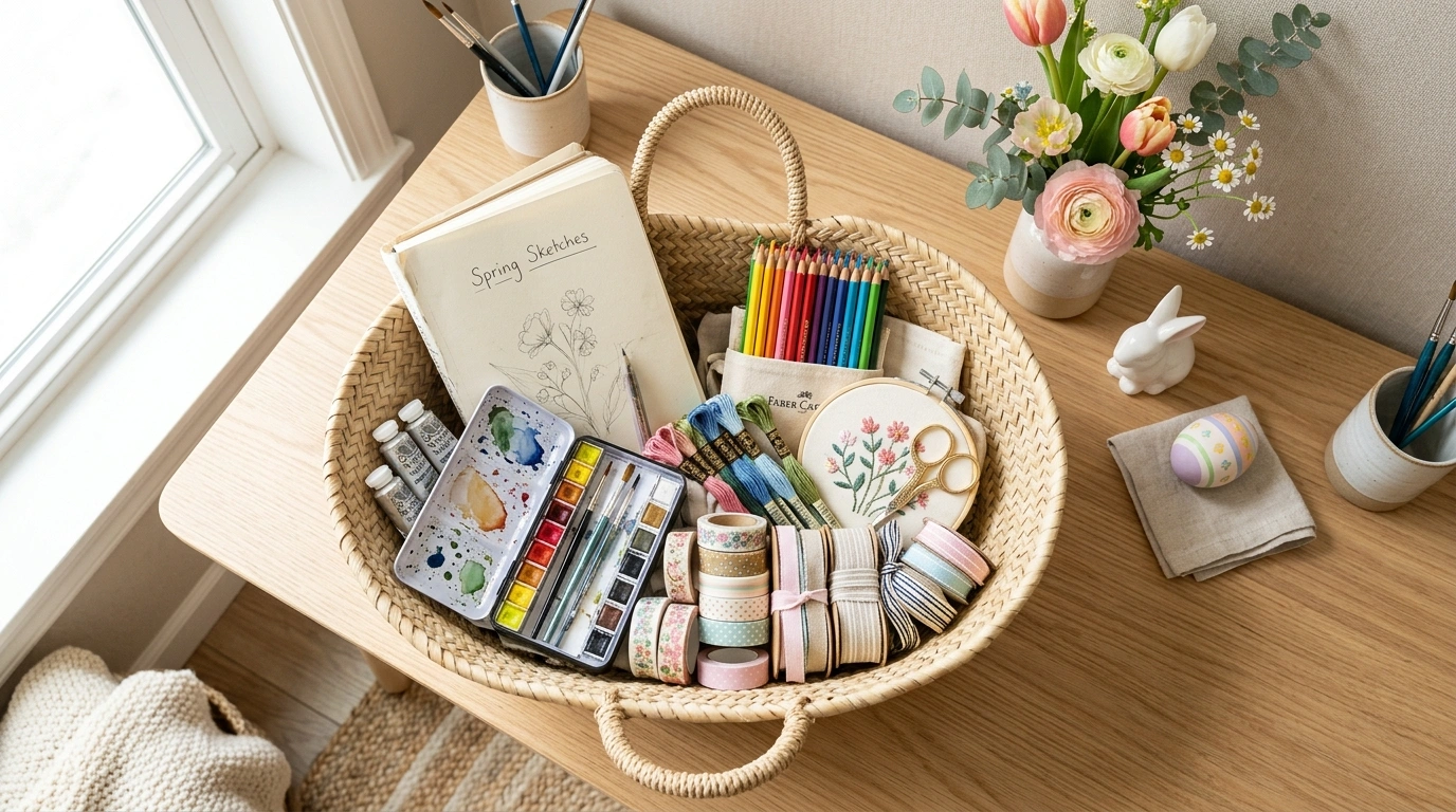Craft Hobby Basket