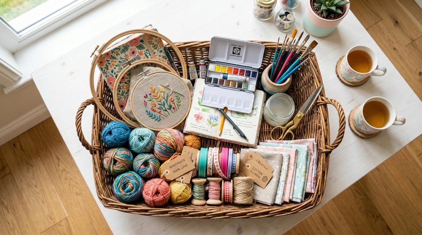 Crafting Corner Basket