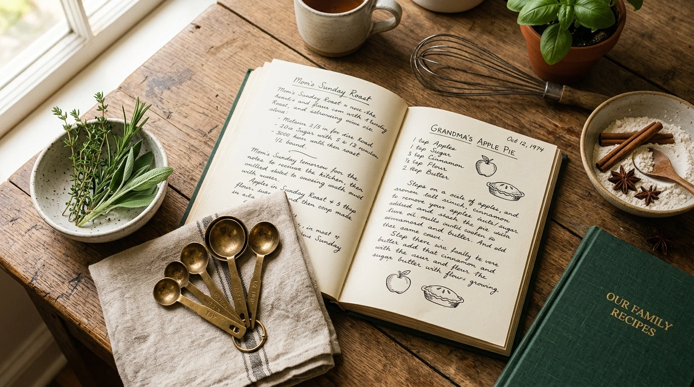 Custom Recipe Book