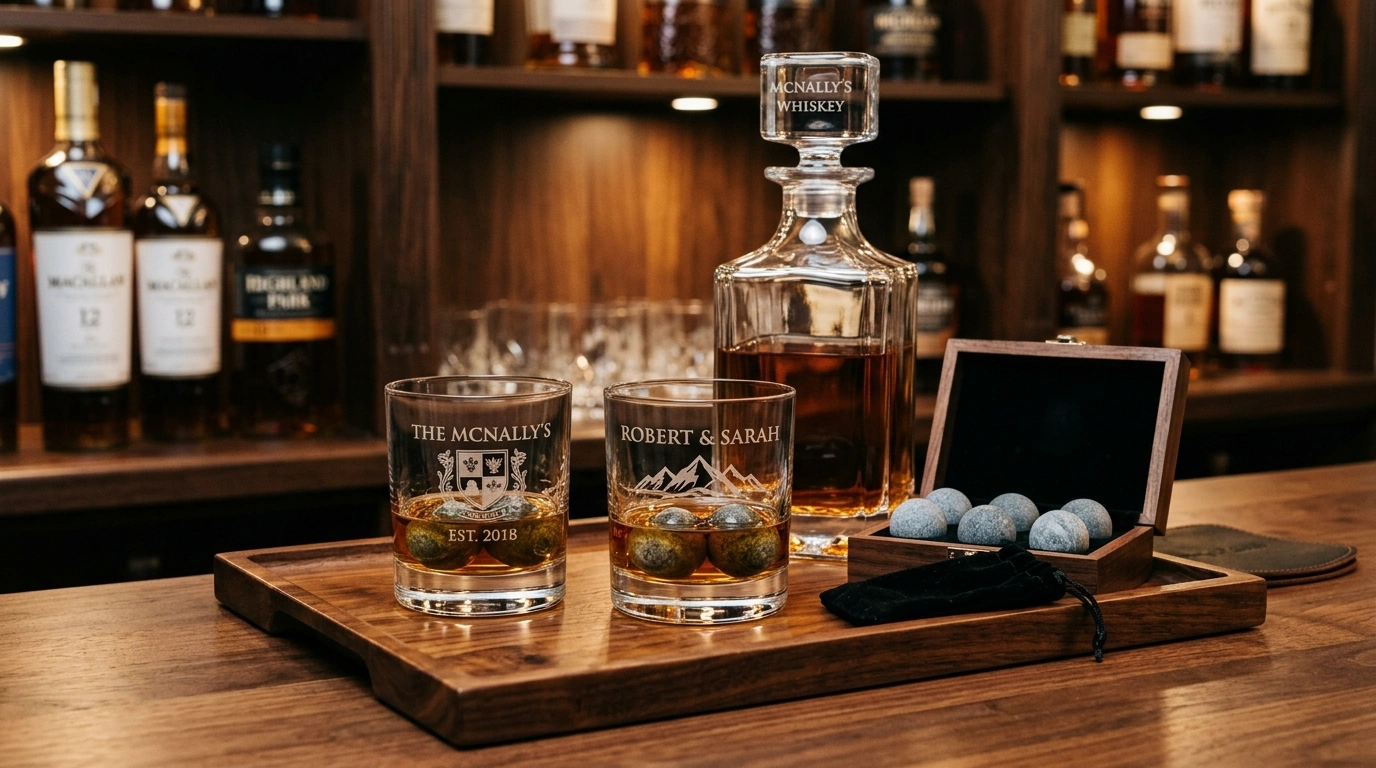 Custom Whiskey Glasses