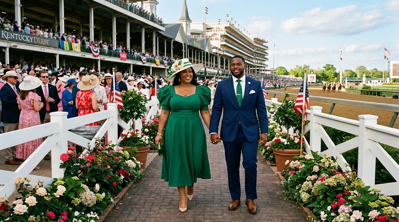 Emerald Derby Chic
