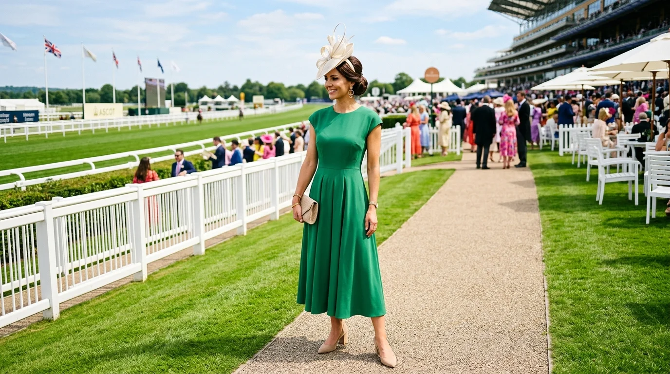 Emerald Statement Dress