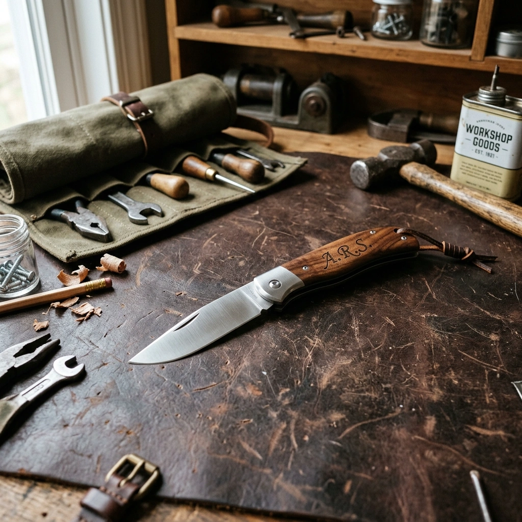 Engraved Pocket Knife