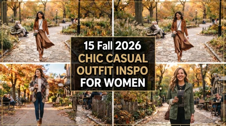 15 Fall 2026 Chic Casual Outfit Inspo for Women