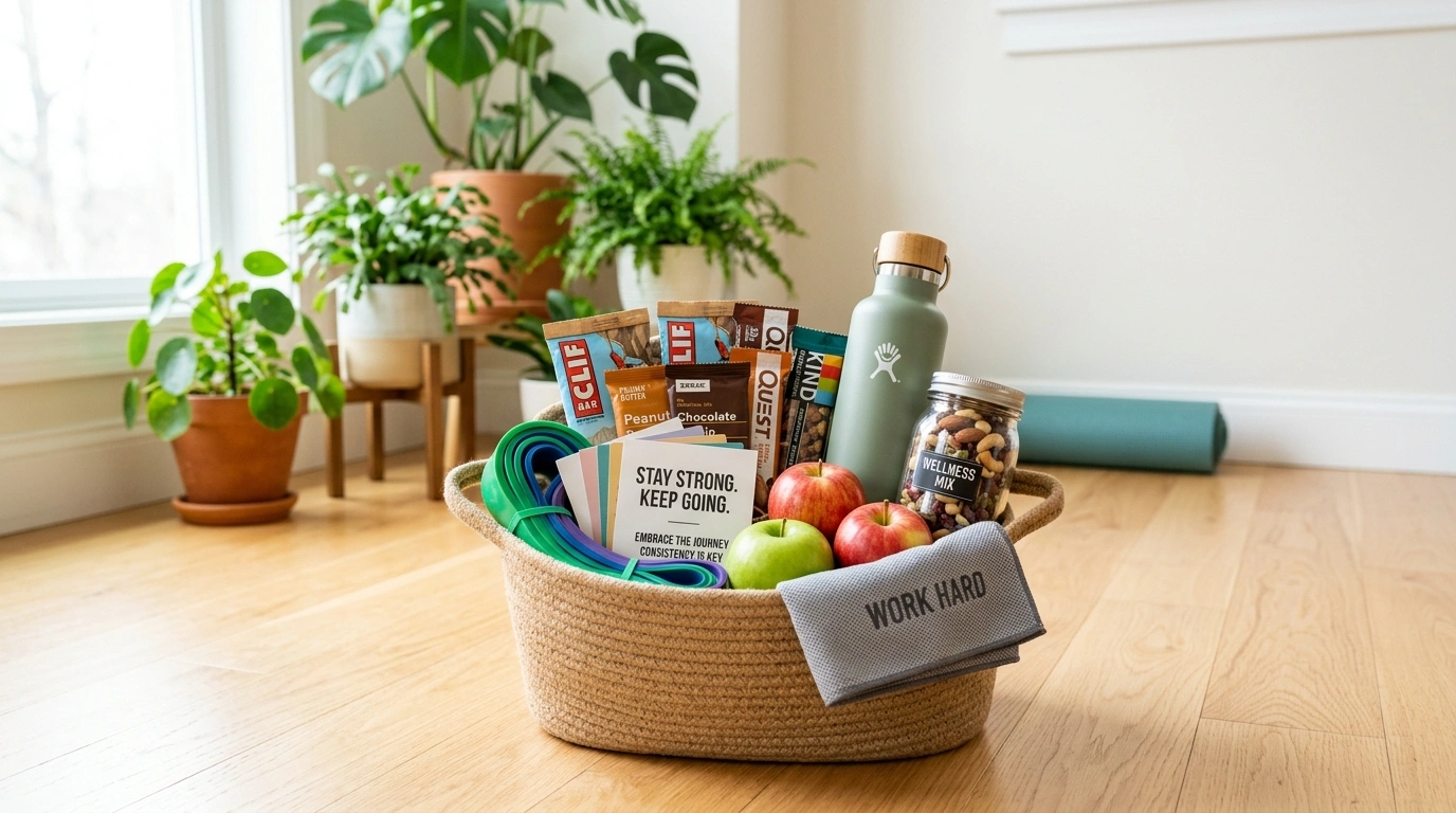 Fitness Motivation Basket