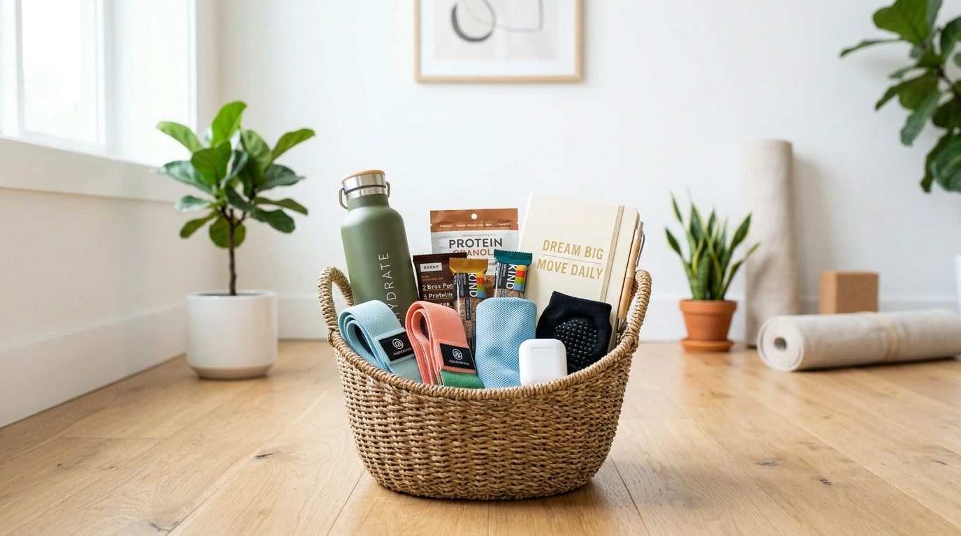 Fitness Motivation Basket