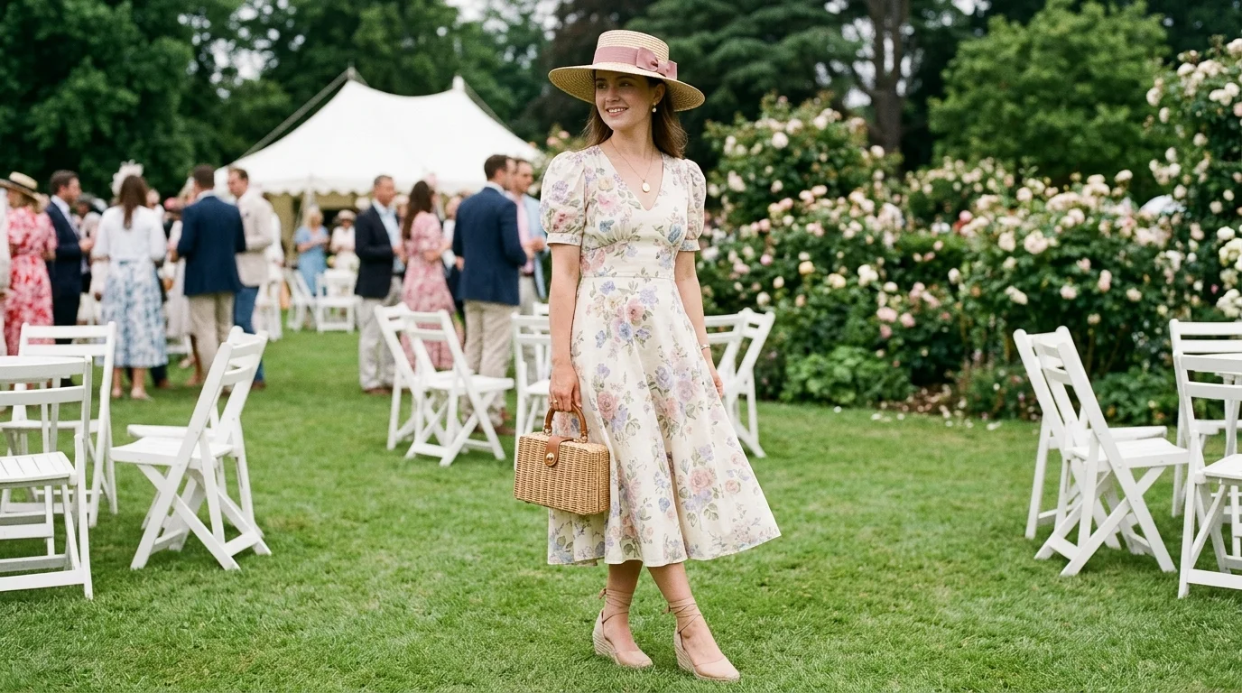 Floral Tea Dress