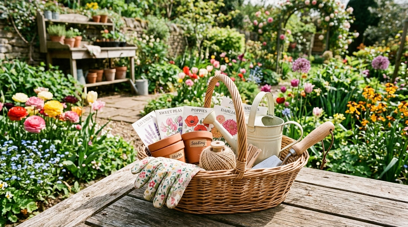 Garden Bloom Basket