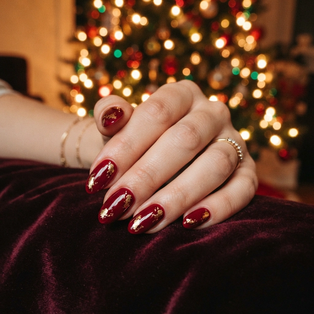 Gold Accent Red