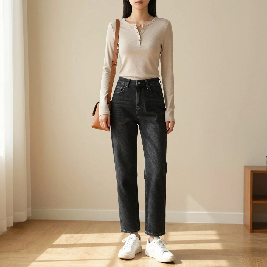 Henley and Jeans
