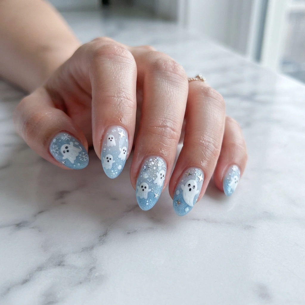 Icy Blue Boo