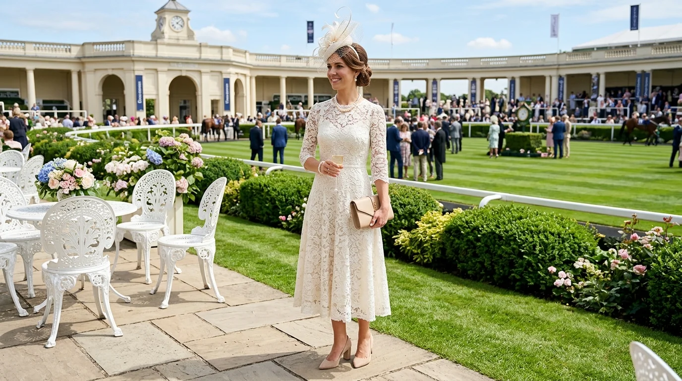 Ivory Lace Moment
