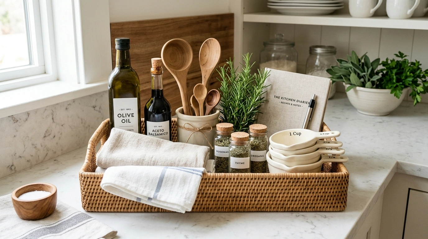 Kitchen Essentials Basket