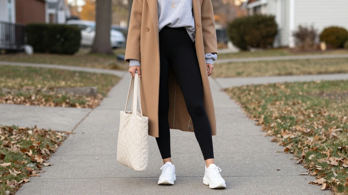 Leggings Coat Pairing