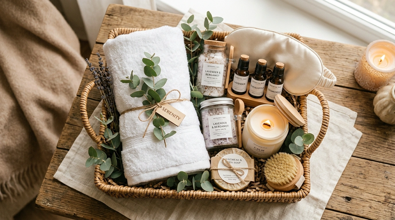 Luxury Spa Basket
