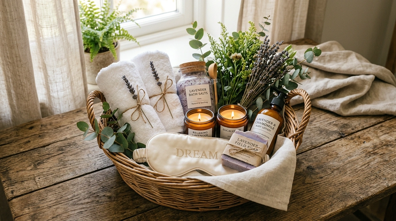 Luxury Spa Basket