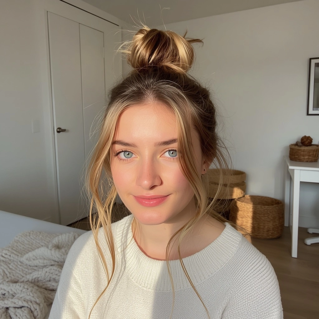 Messy Top Knot