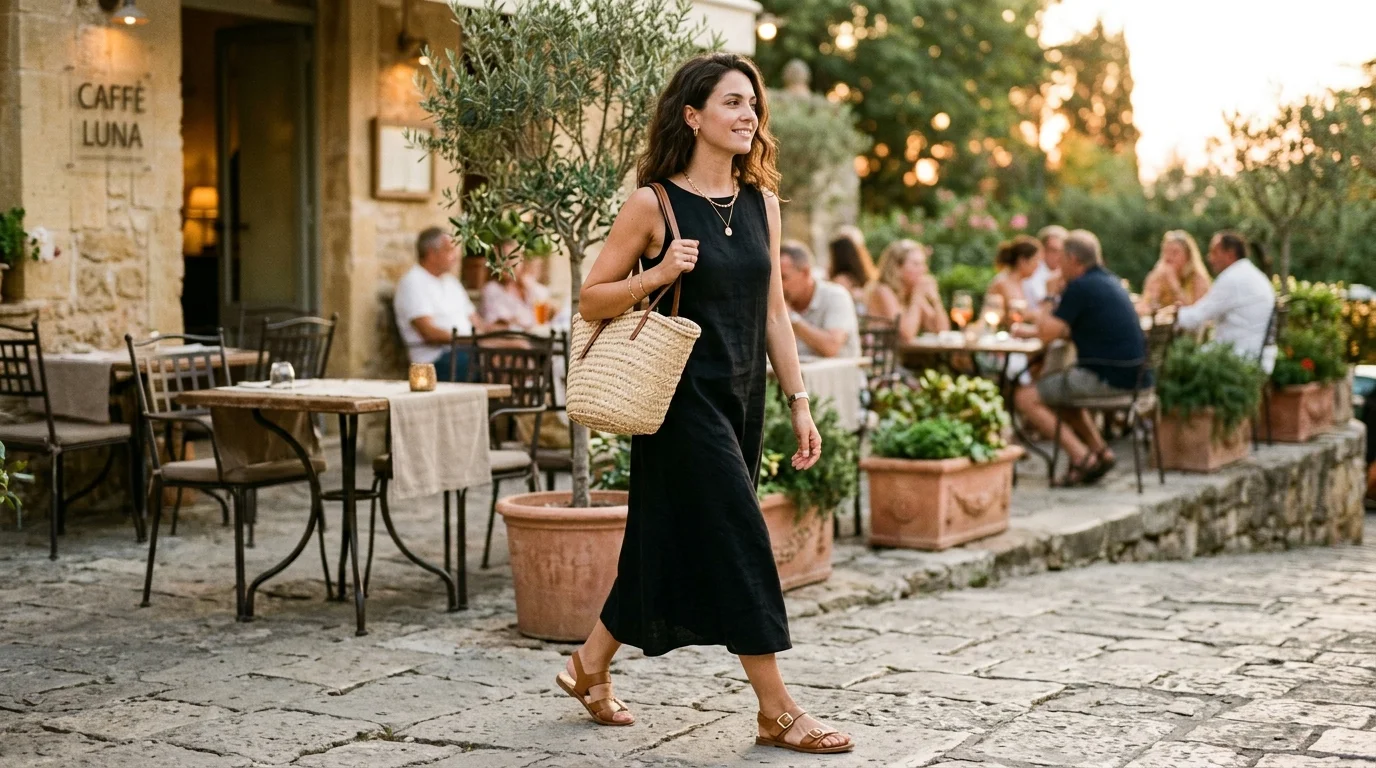 Minimal Black Dress