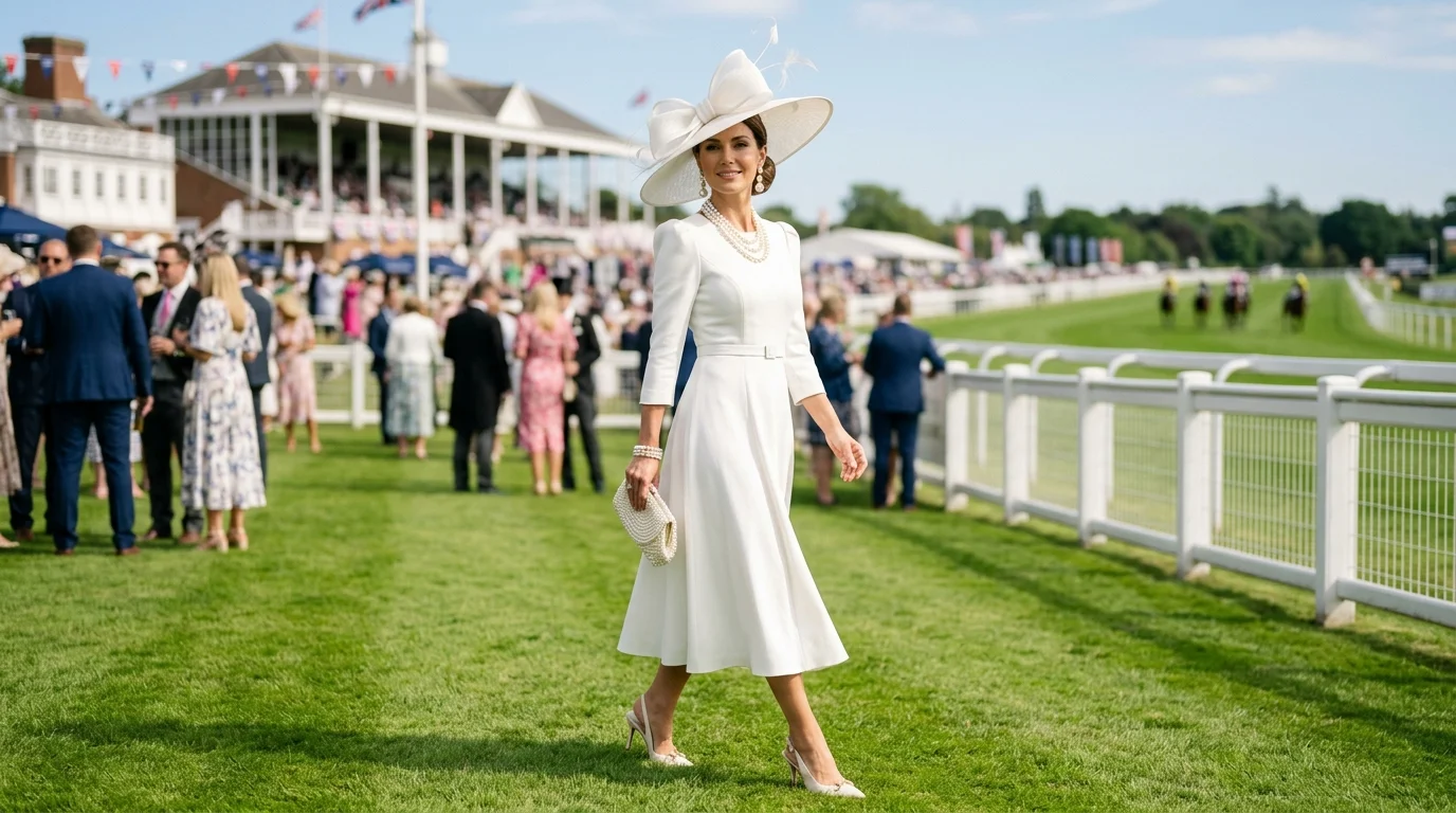 Monochrome White Ensemble