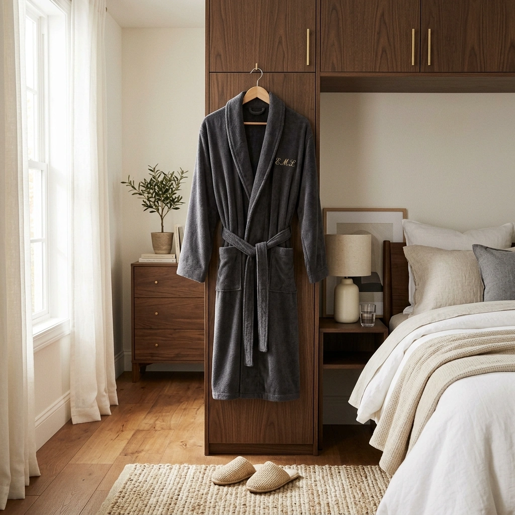 Monogrammed Robe