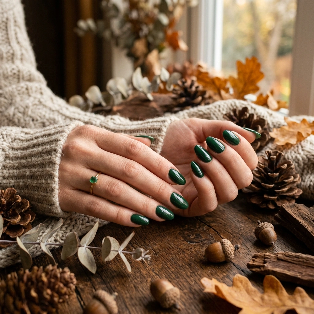 Moody Forest Green