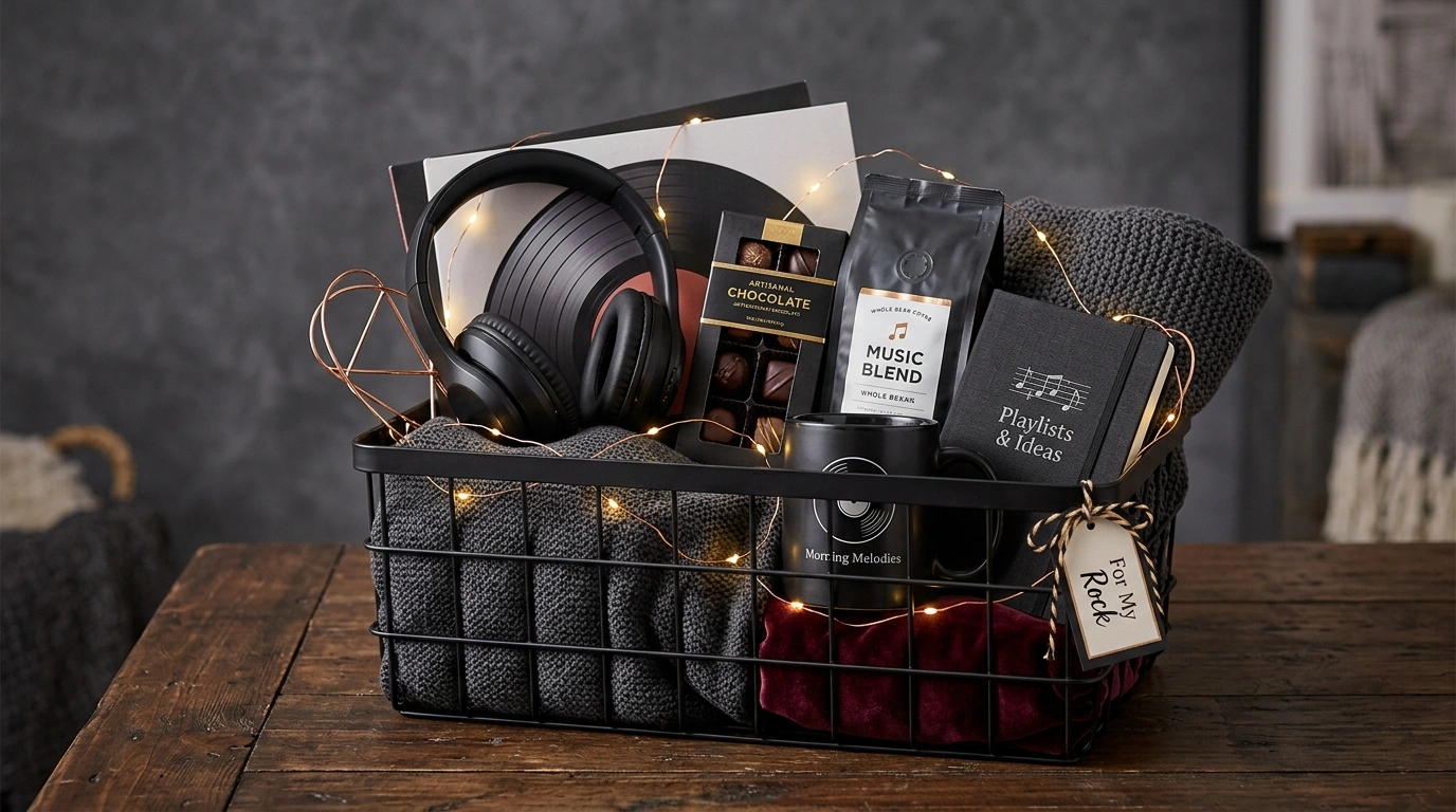 Music Fan Basket