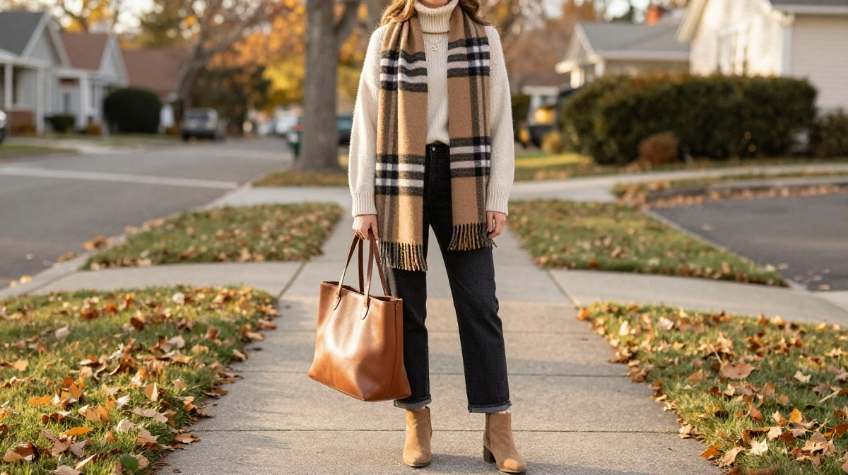 Oversized Scarf Finish