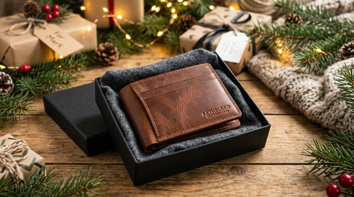 Personalized Leather Wallet