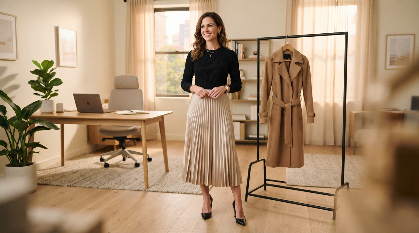 Pleated Skirt