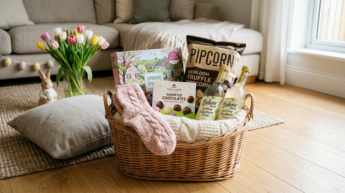 Puzzle Night Basket