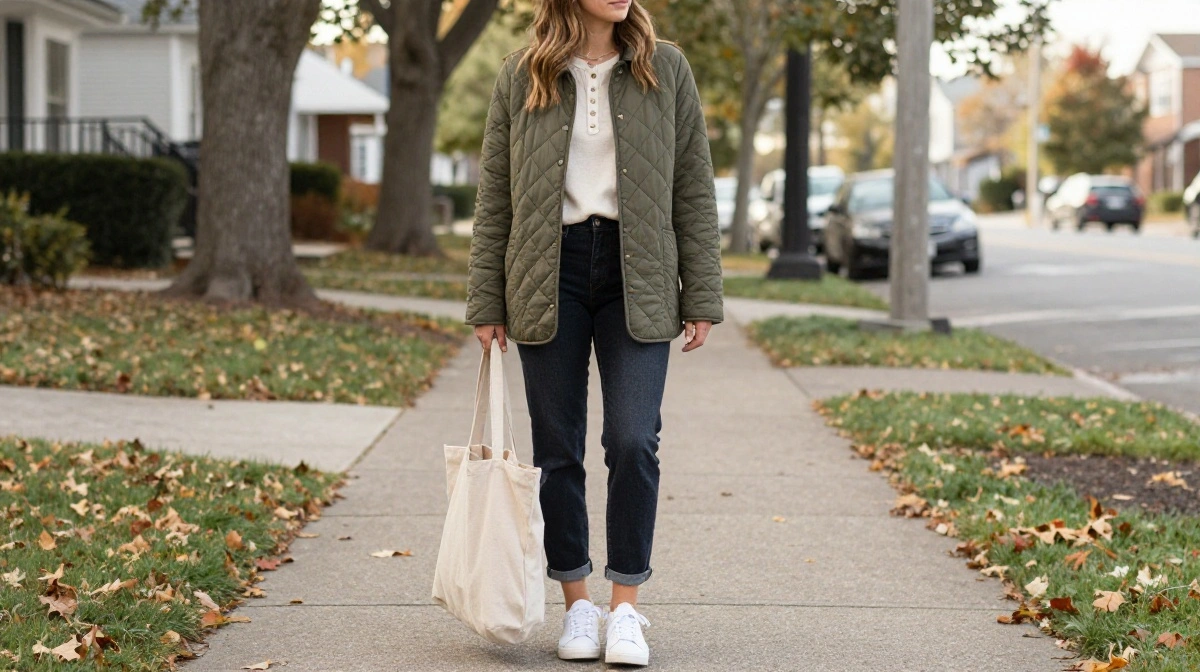 Quilted Jacket Casual