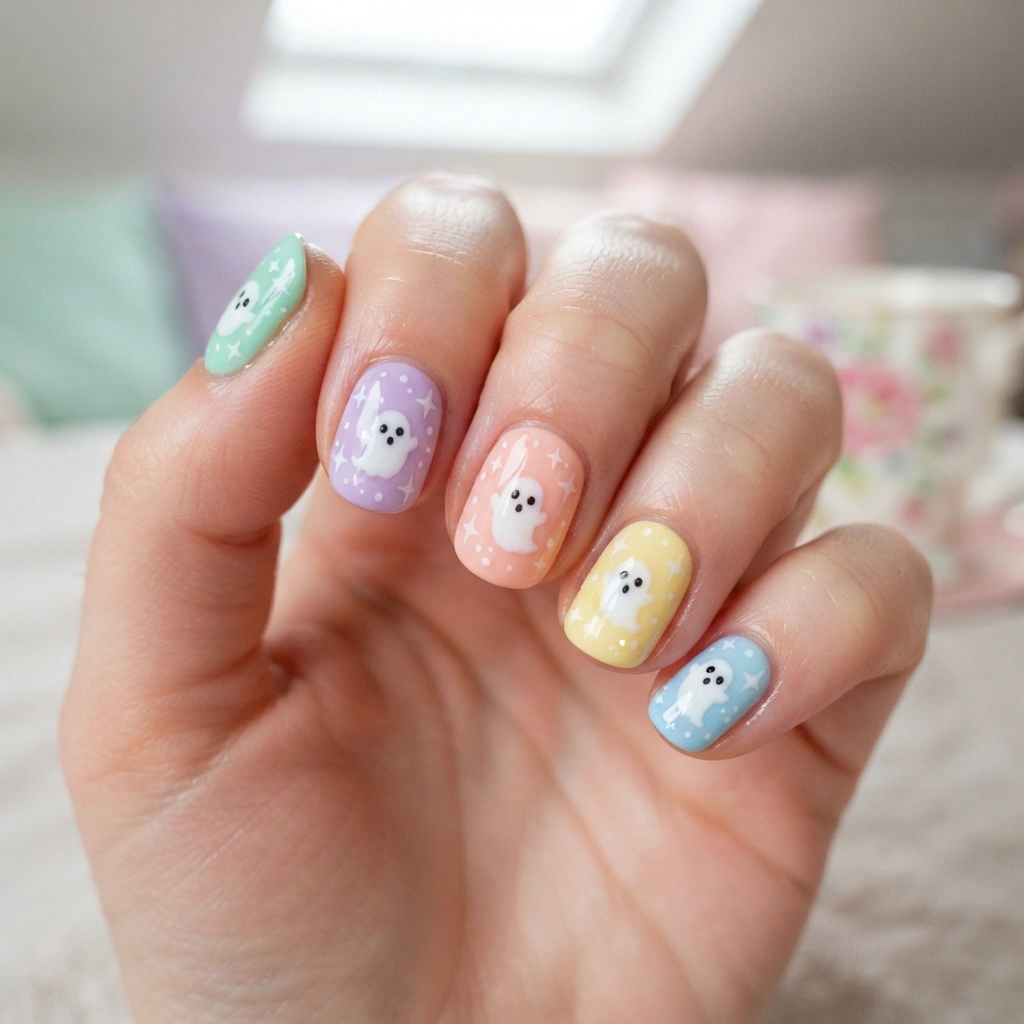 Rainbow Mini Ghosts